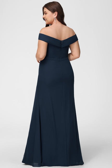 Robe Cérémonie Élégante À Décolleté - gallery 9
