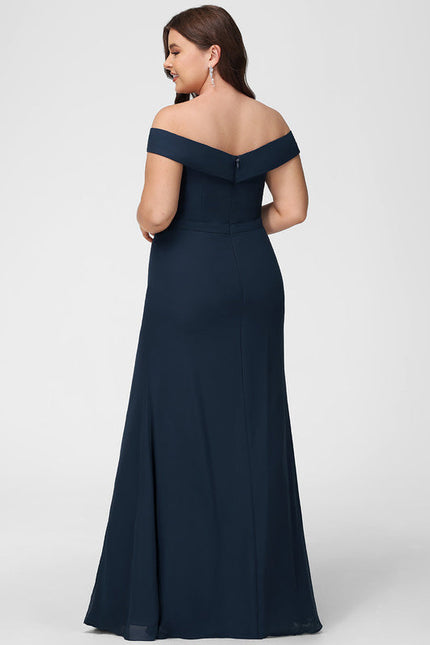 Robe Cérémonie Élégante À Décolleté - gallery 9