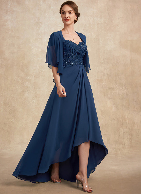 Robe Cérémonie Ajourée Marine - gallery 3