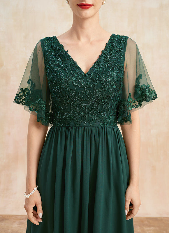 Robe Cérémonie Élégante Dentelle - gallery 6