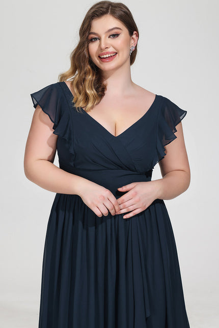 Robe Cérémonie Longue Volants Rose - gallery 9