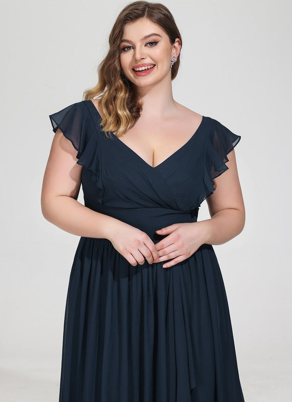 Robe Cérémonie Longue Volants Rose - gallery 9