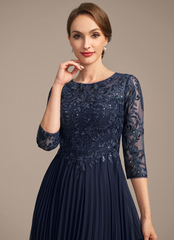 Robe Cérémonie Nuit Plissée Élégante - gallery 2