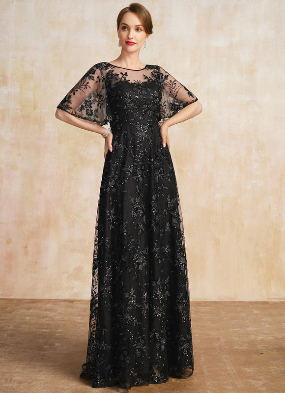 Robe Cérémonie Noire Élégante - gallery 3