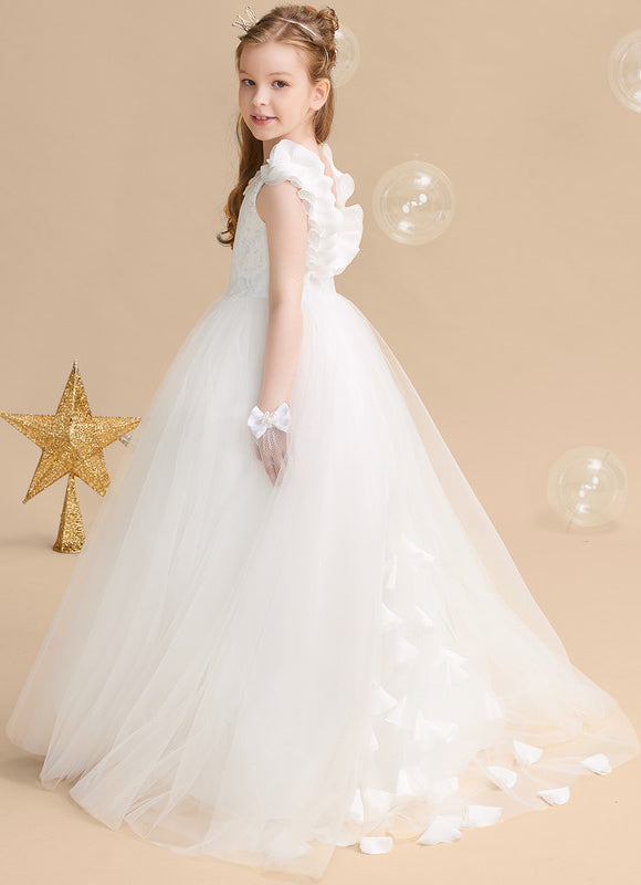 Robe Cérémonie Nuageuse Étoilée - gallery 3