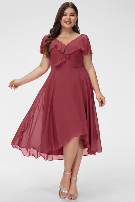 Robe Cérémonie Fluide Marine Élégante - gallery 5