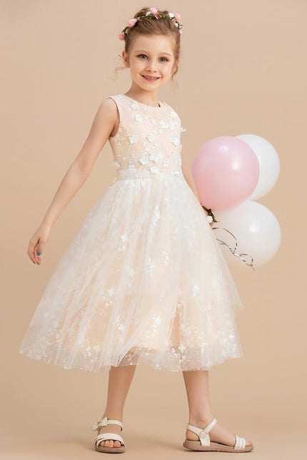 Robe Cérémonie Fleurie Étoilée - gallery 6