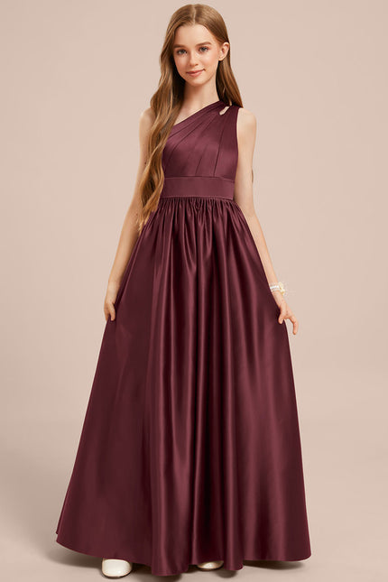 Robe Cérémonie Asymétrique Vert Tendre - gallery 3
