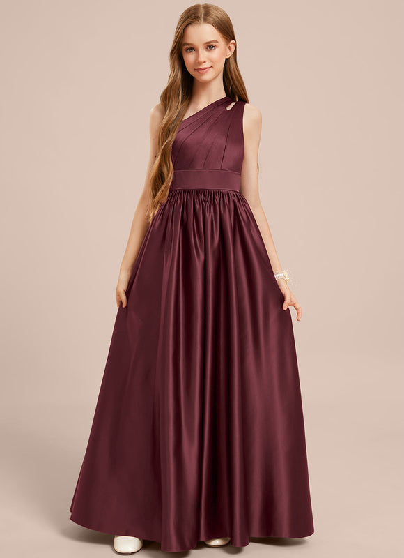 Robe Cérémonie Asymétrique Vert Tendre - gallery 3