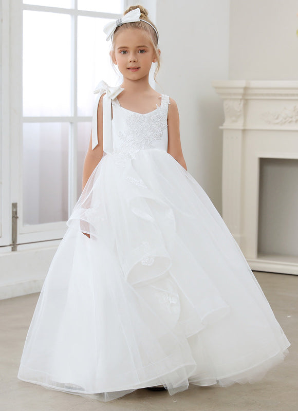 Robe Ceremonie Fille Tulle