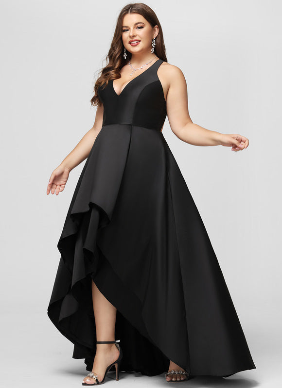 Robe Cérémonie Longue Florale Satinée - gallery 5