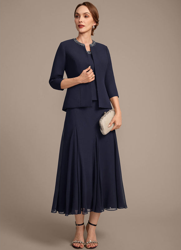 Robe Cérémonie Ensemble Chic Marine - gallery 4