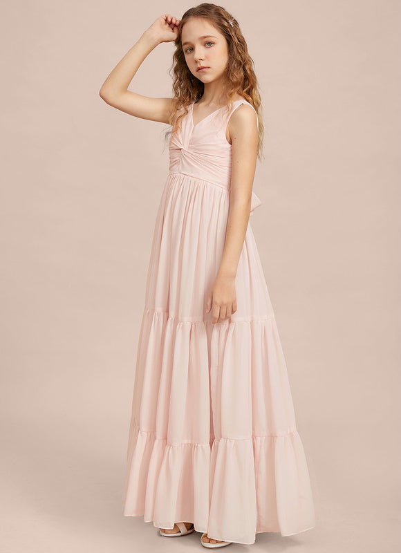 Robe Cérémonie Longue Vert Deau - gallery 2