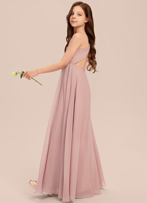 Robe Cérémonie Mousseline Jade - gallery 1