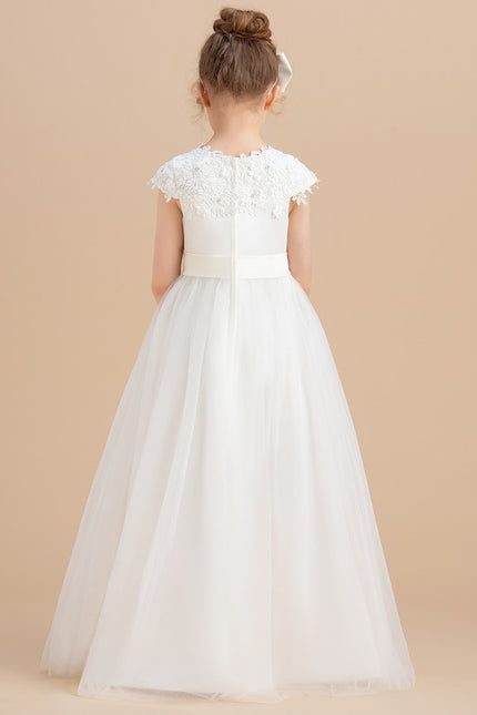 Robe Cérémonie Pureté Élégante - gallery 1