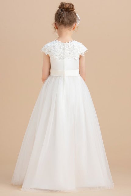 Robe Cérémonie Pureté Élégante - gallery 1