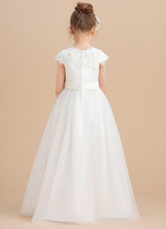 Robe Cérémonie Pureté Élégante - gallery 1