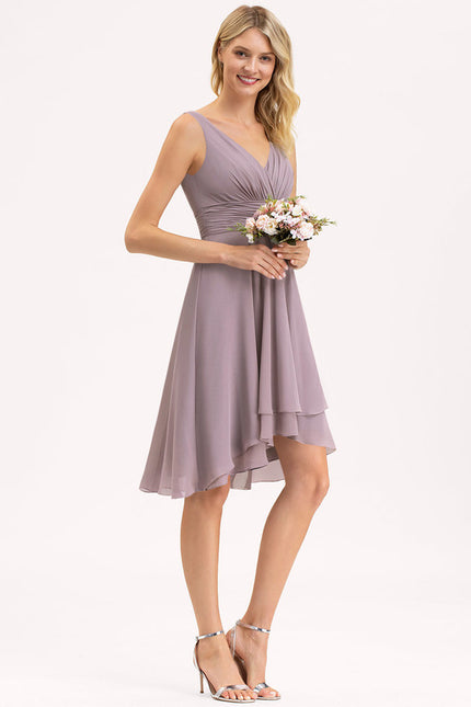 Robe Cérémonie Fluide Marine Élégante - gallery 4