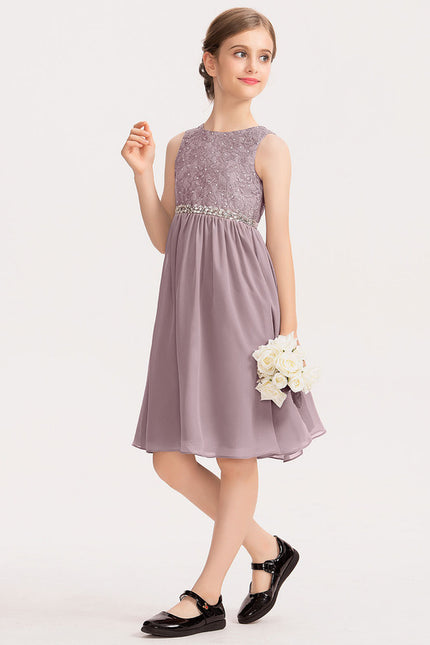 Robe Cérémonie Lilas Élégante - gallery 2