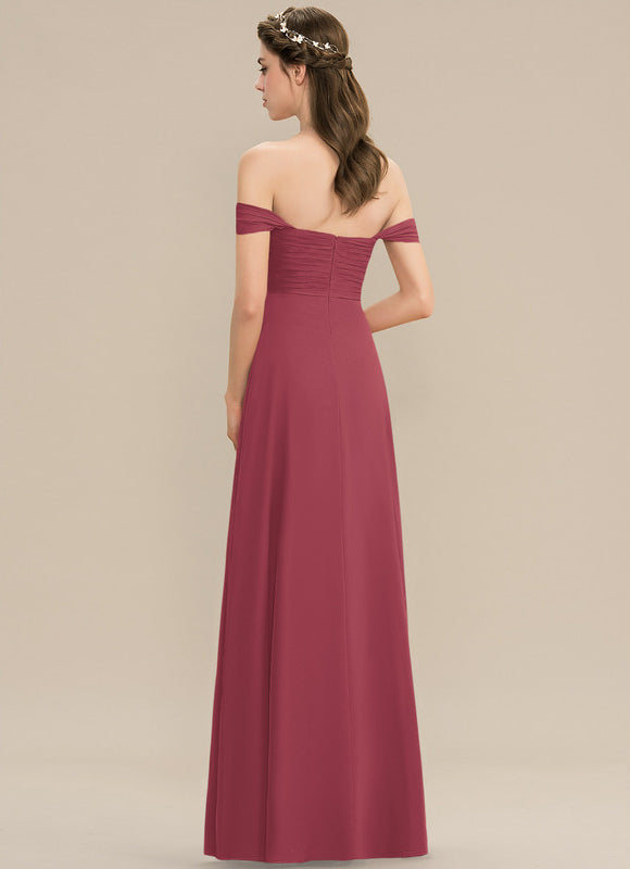Robe Cérémonie Élégante À Décolleté - gallery 5
