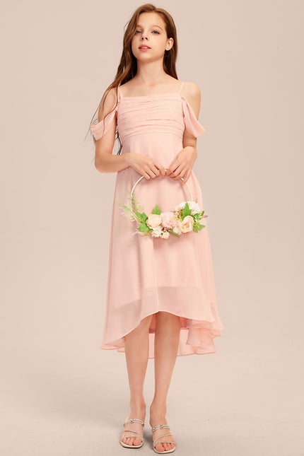 Robe Cérémonie Mousseline Vert Tendre - gallery 2