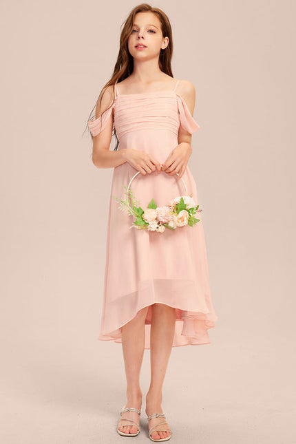 Robe Cérémonie Mousseline Vert Tendre - gallery 2