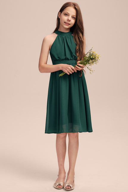 Robe Cérémonie Vert Émeraude Chic - gallery 6