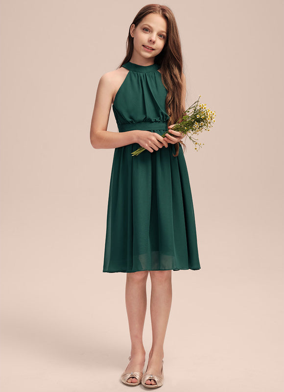 Robe Cérémonie Vert Émeraude Chic - gallery 6