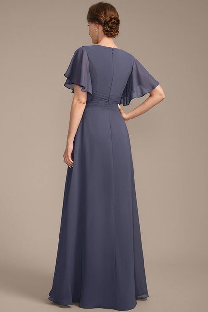 Robe Cérémonie Mousseline Sombre - gallery 5
