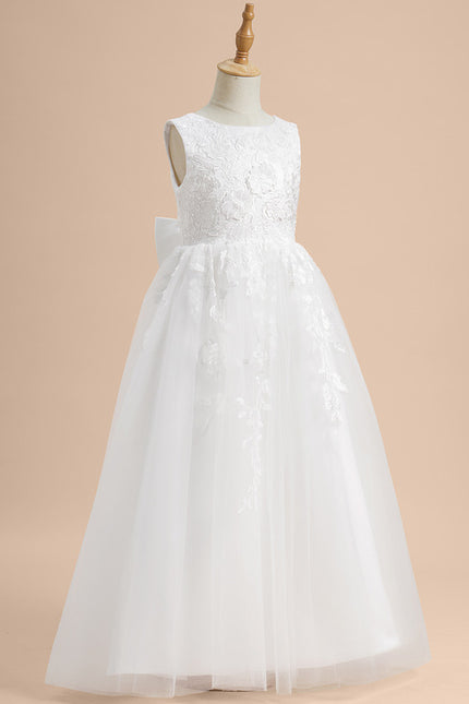 Robe Cérémonie Enfant Mariage Élégante - gallery 1