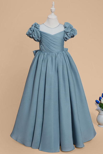 Robe Cérémonie Bleu Ciel Élégante
