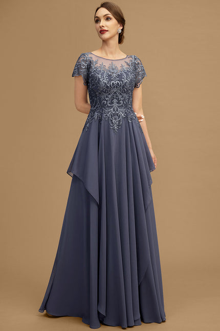 Robe Cérémonie Fluide Dentelle - gallery 4