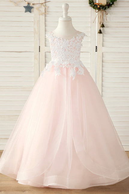 Robe Cérémonie Tulle Ivoire