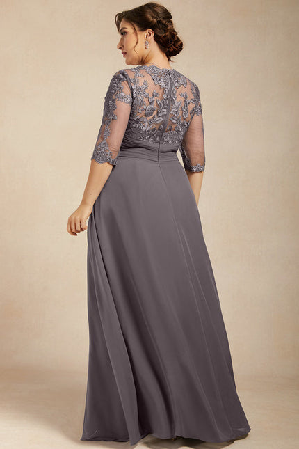 Robe Ceremonie Grande Taille Occasion - gallery 5