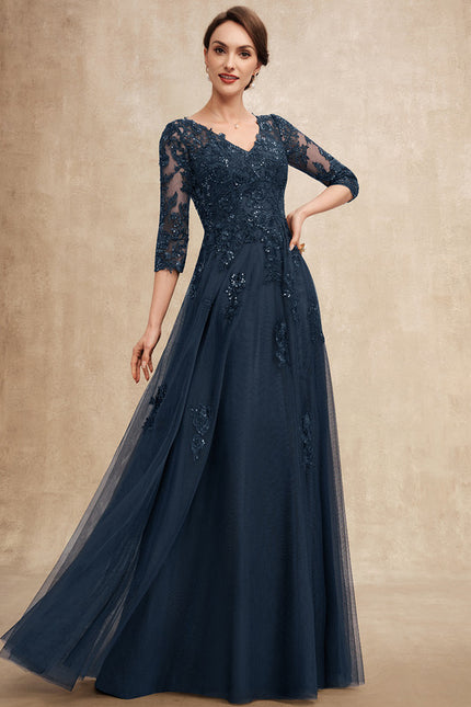 Robe Cérémonie Longue Tulle Ornée - gallery 5