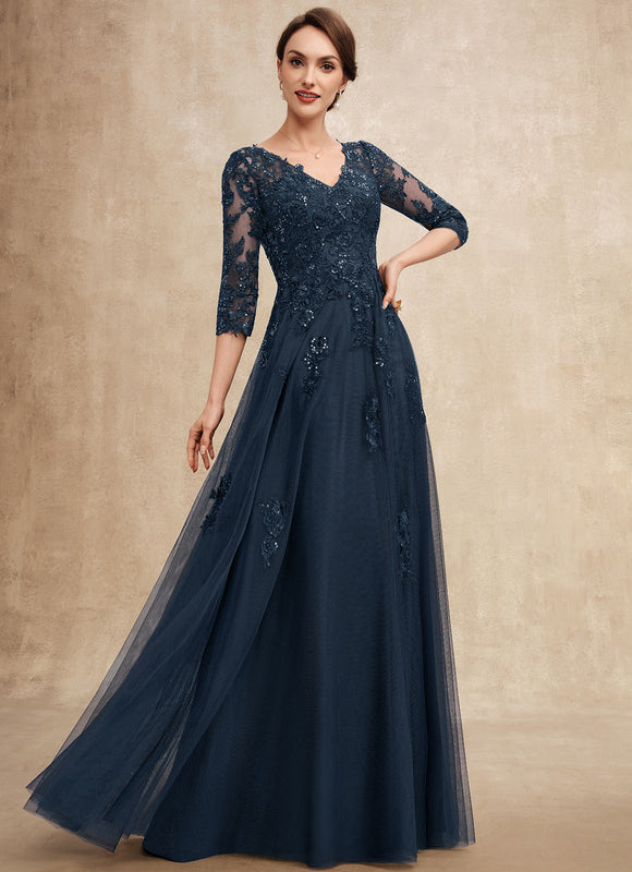 Robe Cérémonie Longue Tulle Ornée - gallery 5