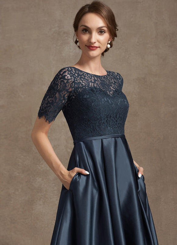 Robe Cérémonie Nuit Satinée Éthérée - gallery 2