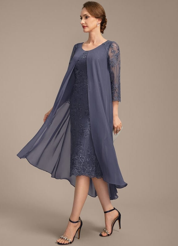 Robe Cérémonie Fluide Brodée - gallery 4
