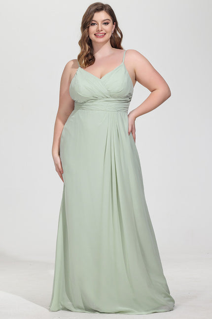 Robe Cérémonie Longue Volants Rose - gallery 6