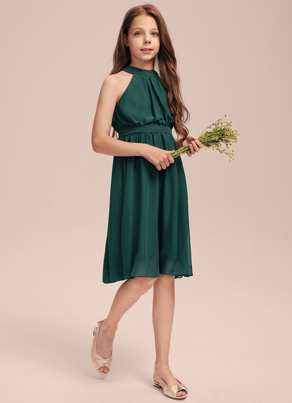 Robe Cérémonie Vert Émeraude Chic - gallery 3