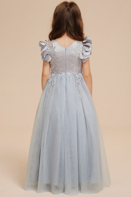 Robe Cérémonie Tulle Satinée - gallery 6