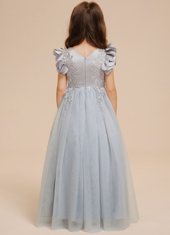 Robe Cérémonie Tulle Satinée - gallery 6