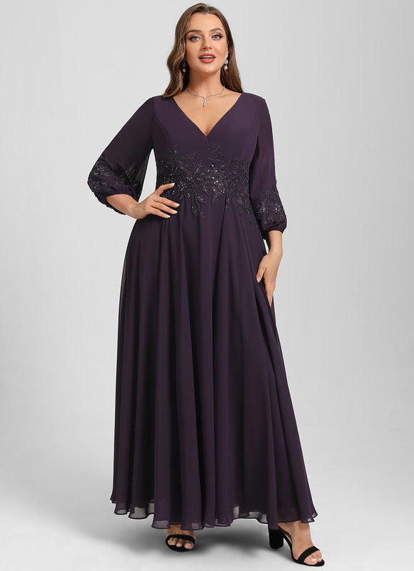 Robe Cérémonie Élégante Dentelle - gallery 9