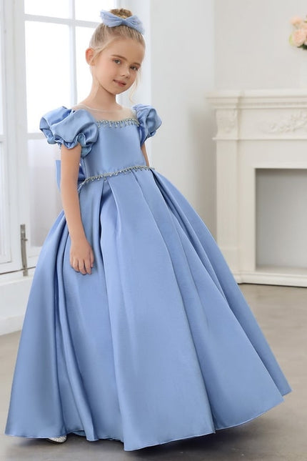 Robe Cérémonie Étoile De Satin - gallery 8