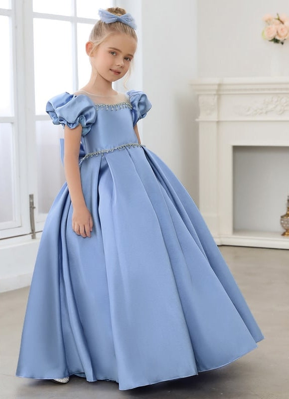 Robe Cérémonie Étoile De Satin - gallery 8