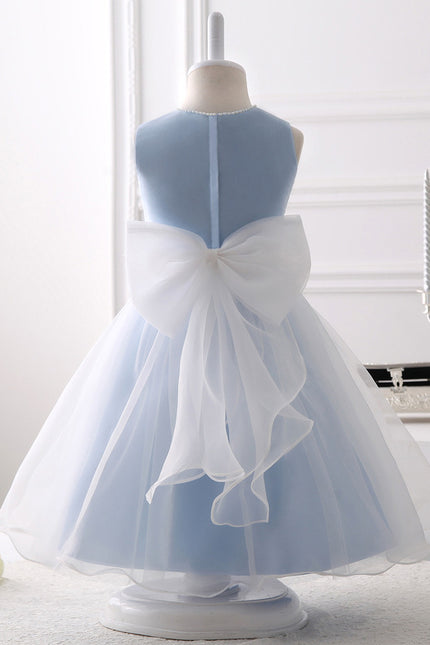 Robe Cérémonie Céleste Bleu - gallery 1