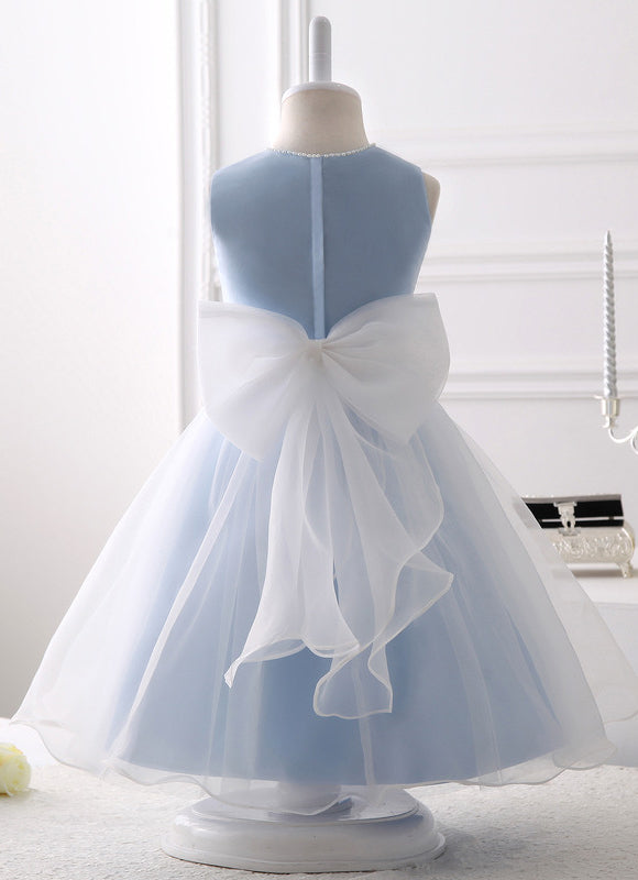 Robe Cérémonie Céleste Bleu - gallery 1