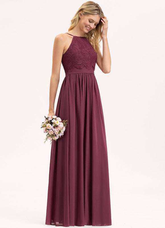 Robe Cérémonie Dentelle Bordeaux - gallery 1