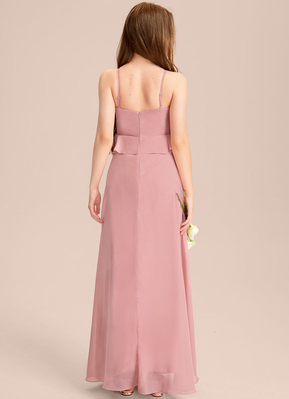 Robe Cérémonie Longue Froncée - gallery 5