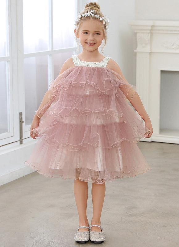 Robe Cérémonie Tulle Volante - gallery 1